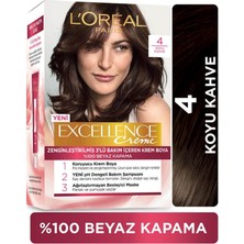 L'Oréal Paris Loreal Paris Excellence Creme 4 Koyu Kahve