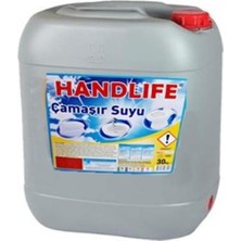 Geseus Hantlıfe Çamaşır Suyu Musluk Çıkışlı Bidon 30 kg