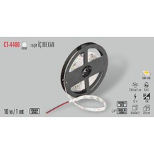 Cata CT-4480 10ç Iç Mekan Beyaz LED Şerit(5 Mt) Cata