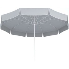 SUME 10 Telli Plaj Balkon Bahçe Şemsiyesi200 cm Çap