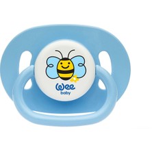 Wee Baby Oval Yuvarlak Uçlu No 2 Silikon Emzik 6-18 Ay