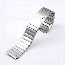 Aktarmobile Huawei Gt 2 46 mm Metal Kordon Baklalı Model Paslanmaz Çelik Kayış - Özel Kelebek Toka - Premium