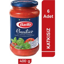 Barilla Basilico Domatesli Fesleğenli Makarna Sosu 400 gr x 6