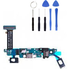 Telefon Kulübesi Samsung S6 G920 Uyumlu Şarj Soketi Bordu + Tamir Seti