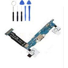 Telefon Kulübesi Samsung Note 4 N910 Uyumlu Şarj Soketi Bordu + Tamir Seti