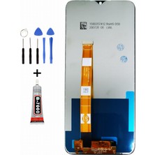 Telefon Kulübesi Realme C11 LCD Ekran Dokunmatik + Tamir Seti Beyaz