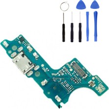 Telefon Kulübesi Samsung A01 2020 A015 Uyumlu Şarj Soketi Bord Tamir Seti Yanında!!