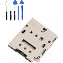 Telefon Kulübesi Samsung A8 2016 A810 Uyumlu Sim Yuvası + Tamir Seti