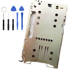 Telefon Kulübesi Samsung A70 A705 Uyumlu Sim Yuvası + Tamir Seti