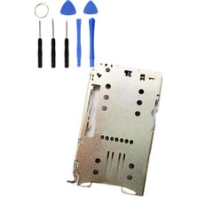 Telefon Kulübesi Xiaomi Redmi 6A Uyumlu Sim Yuvası + Tamir Seti