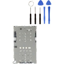 Telefon Kulübesi Xiaomi Mi A1 Uyumlu Sim Yuvası + Tamir Seti