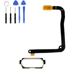 Telefon Kulübesi Samsung A20E A202 Uyumlu Home Tuş Bordu + Tamir Seti Gold