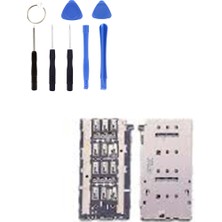 Telefon Kulübesi Samsung S6 Edge Plus G928 Uyumlu Sim Yuvası + Tamir Seti