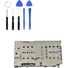 Telefon Kulübesi Samsung S10 G973 Uyumlu Sim Yuvası + Tamir Seti