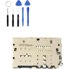 Telefon Kulübesi Samsung C7 C700 Uyumlu Sim Yuvası + Tamir Seti