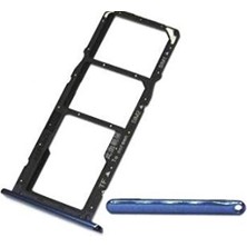 Telefon Kulübesi Samsung M11 M115 Uyumlu Sim Kapağı Tepsisi Gümüş