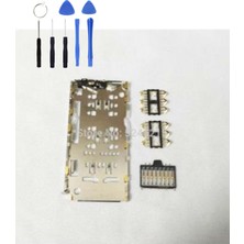 Telefon Kulübesi Samsung A9 A920 Uyumlu Sim Yuvası + Tamir Seti
