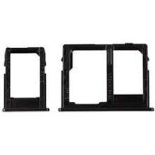 Telefon Kulübesi Samsung J4 Plus J415 Uyumlu Sim Kapağı Tepsisi Siyah