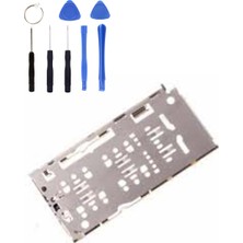 Telefon Kulübesi Samsung A10 A105 Uyumlu Sim Yuvası + Tamir Seti