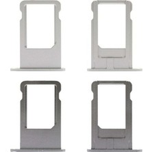 Telefon Kulübesi Iphone 8 Plus Uyumlu Sim Kapağı Tepsisi Gümüş