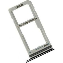 Telefon Kulübesi Samsung S9 S9 Plus Uyumlu Sim Kapağı Tepsisi Beyaz