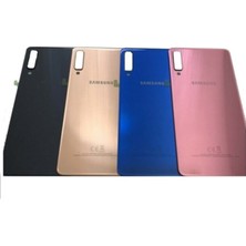 Telefon Kulübesi Samsung A7 2018 A750 Arka Kapak Batarya Pil Kapağı Gold