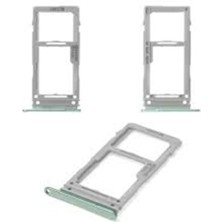 Telefon Kulübesi Samsung S10 G973 Uyumlu Sim Kapağı Tepsisi Beyaz