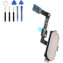 Telefon Kulübesi Samsung A8 2016 A810 Uyumlu Home Tuş Flex + Tamir Seti