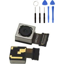 Telefon Kulübesi Lg Q7 LMQ610ZA Uyumlu Arka Kamera Tamir Seti Yanında!!!