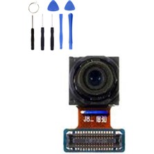 Telefon Kulübesi Samsung J8 J810 Uyumlu Ön Kamera + Tamir Seti