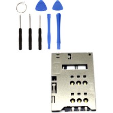 Telefon Kulübesi Xiaomi Mi A2 Uyumlu Sim Yuvası + Tamir Seti