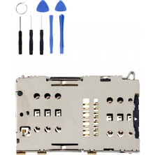 Telefon Kulübesi Samsung A730 A8 Plus 2018 Uyumlu Sim Yuvası + Tamir Seti