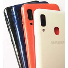 Telefon Kulübesi Samsung A10 A105 Arka Kapak Batarya Pil Kapağı Siyah