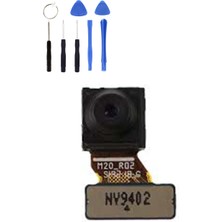 Telefon Kulübesi Samsung M20 M205 Uyumlu Ön Kamera + Tamir Seti