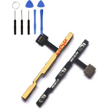 Telefon Kulübesi Xiaomi Redmi Note 6 Pro Uyumlu On Off Power Yan Ses Film Flex + Tamir Seti