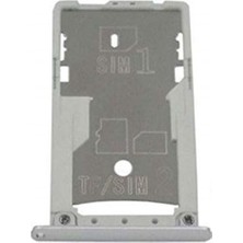 Telefon Kulübesi Xiaomi Redmi Note 3 Uyumlu Sim Kapağı Tepsisi Beyaz