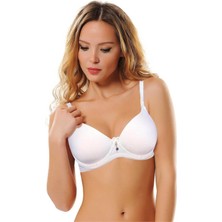 Pemilo Kadın 3060208 Kaplı Emzirme Sütyeni Beyaz