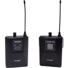 Magicvoice MV-19602 Uhf Kablosuz Kamera Uyumlu Bluetooth Ikili Mikrofon Set