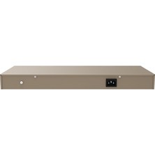 Tenda 24PORT 250W Full Poe TEF1126P-24-250W 10/100/ 2X1000 1x Sfp Yönetilemez Switch Rackmount