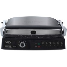 Sarex Toastchef Silver SR3411 Izgara ve Tost Makinesi