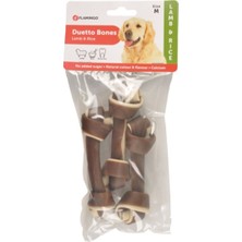 Flamingo Duetto Kuzu ve Pirinçli Köpek Ödül Kemik (M) 3'lü