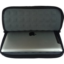 Beutel Unisex 13-13.3-14 Inç Uyumlu Macbook Kılıf Notebook Laptop Çantası - KD- Mor