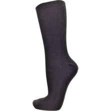 Bambu Siyah Lastiksiz Çorap 40-44