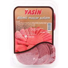 Yasin Sucukları Dilimli Macar Salam 120 gr