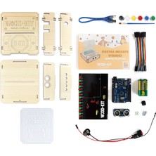 Wood-Kit STEM Robotik Kodlama DIY Mucit Seti - Sosyal Mesafe Uyarıcı