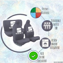 Mirsepet Seat Cordoba Kumaş Koltuk Kılıfı 4 Parça Takım Set