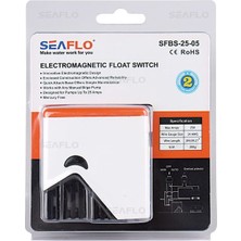 Seaflo 12/24/32 Volt Dc Sintine Pompası Otomatik Şamandıra Şalteri, 25 Amper