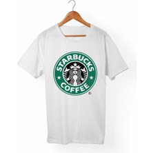 Alfa Starbucks Çocuk Beyaz Tişört