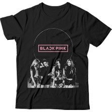 Alfa Blackpink Çocuk Siyah Tişört