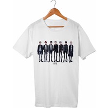 Alfa Bts Çocuk Beyaz Tişört